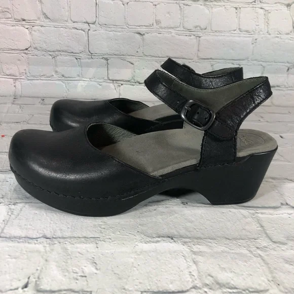 Dansko Sam Black Soft Full Grain Mary Jane 38 comfort - Picture 2 of 9